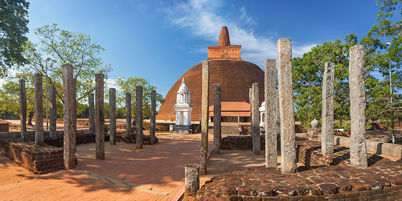 Buddhist Stupa in Anuradhapura