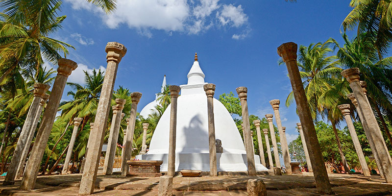 Thuparama Stupa in Anuradhapura