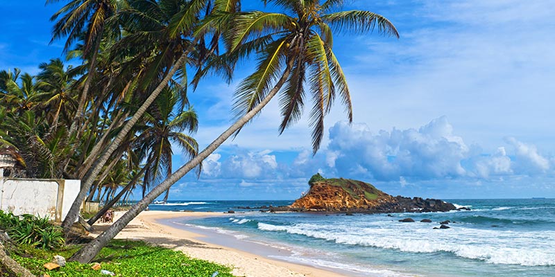 Beach Views of a Sri Lankan Beach