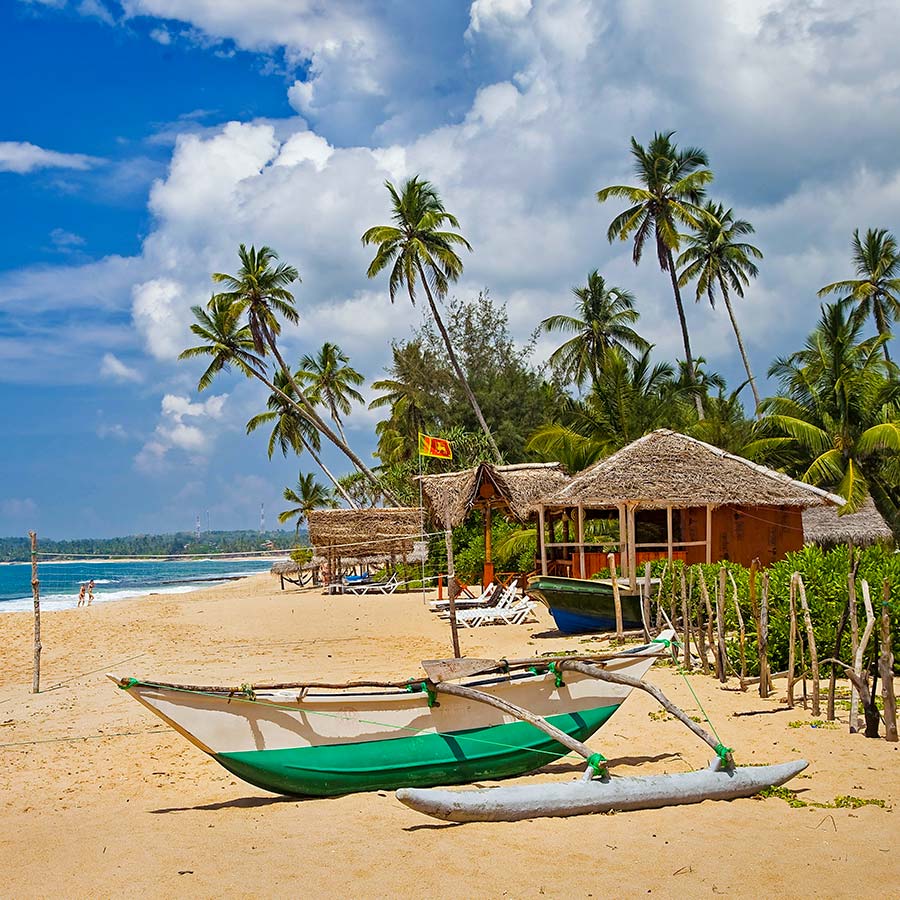 Fishing Boats in the Beach