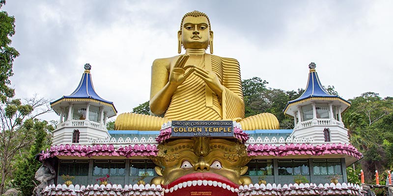 The Golden Buddha statue