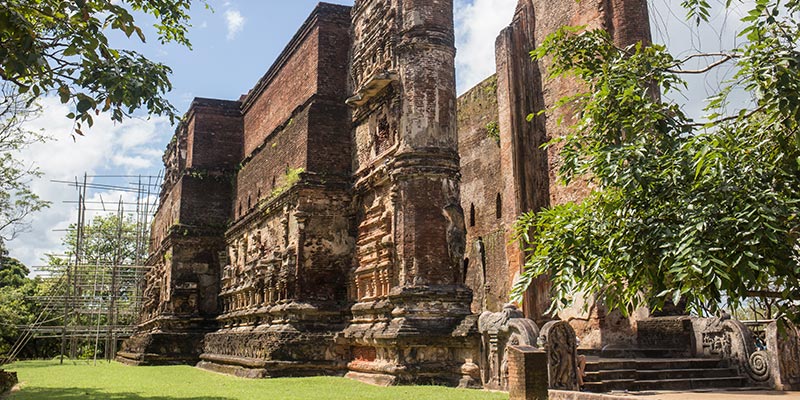 Ancient Ruins in Polonnaruwa