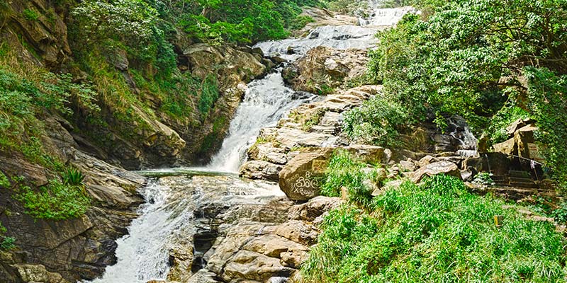 Ravana Falls in Ella