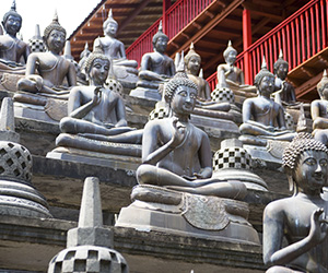Buddha Statues in Colombo