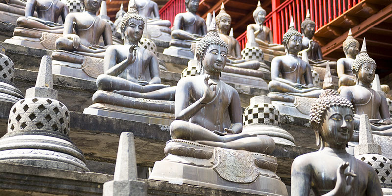 Buddha Statues in Colombo