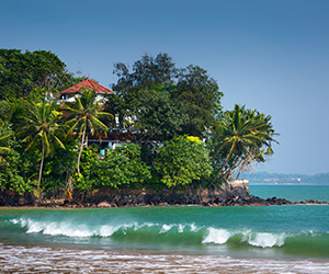 Beach Views of a Sri Lankan Beach