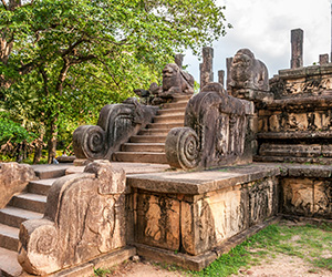 Ancient Ruins in Polonnaruwa