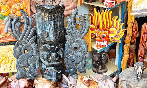 Traditional Mask in Sri Lanka