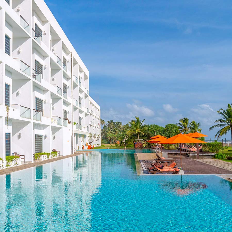 Swimming Pool of a Hotel in Waskaduwa