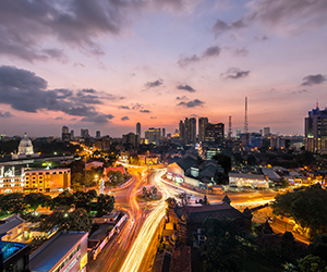 Night View of the Colombo City
