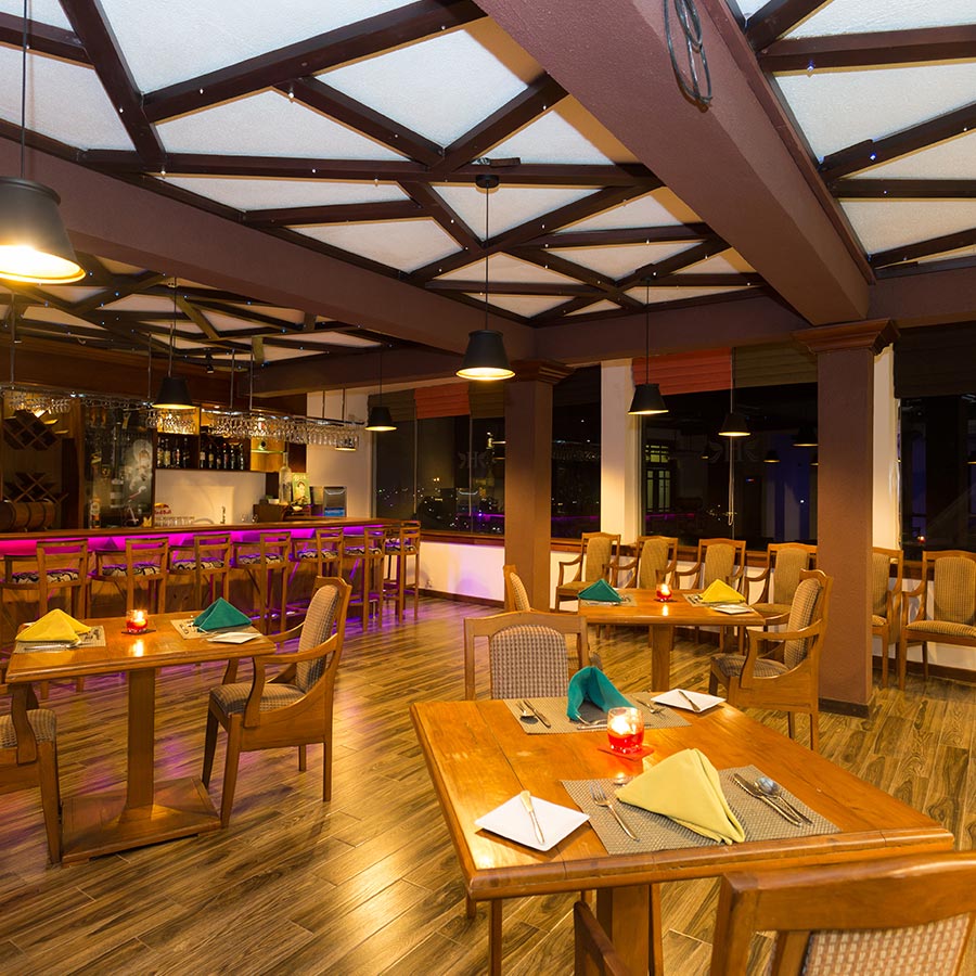 Dining Area of a Hotel in Nuwara Eliya