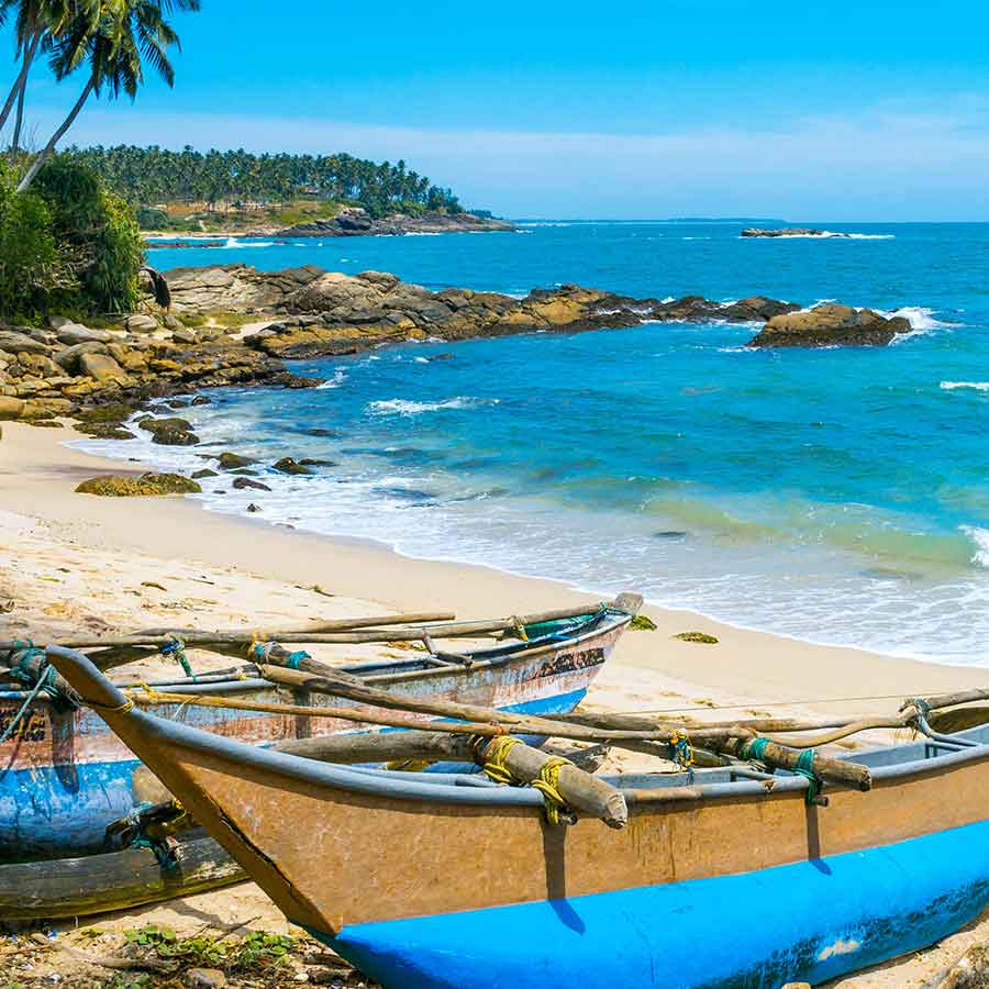 Fishing Boats in the Beach