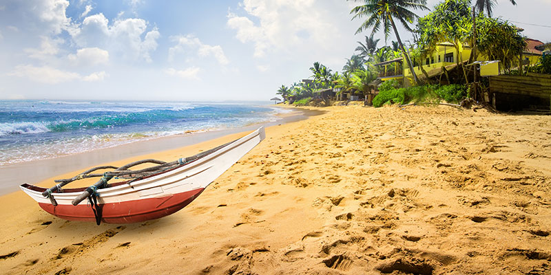 Fishing Boats in the Beach