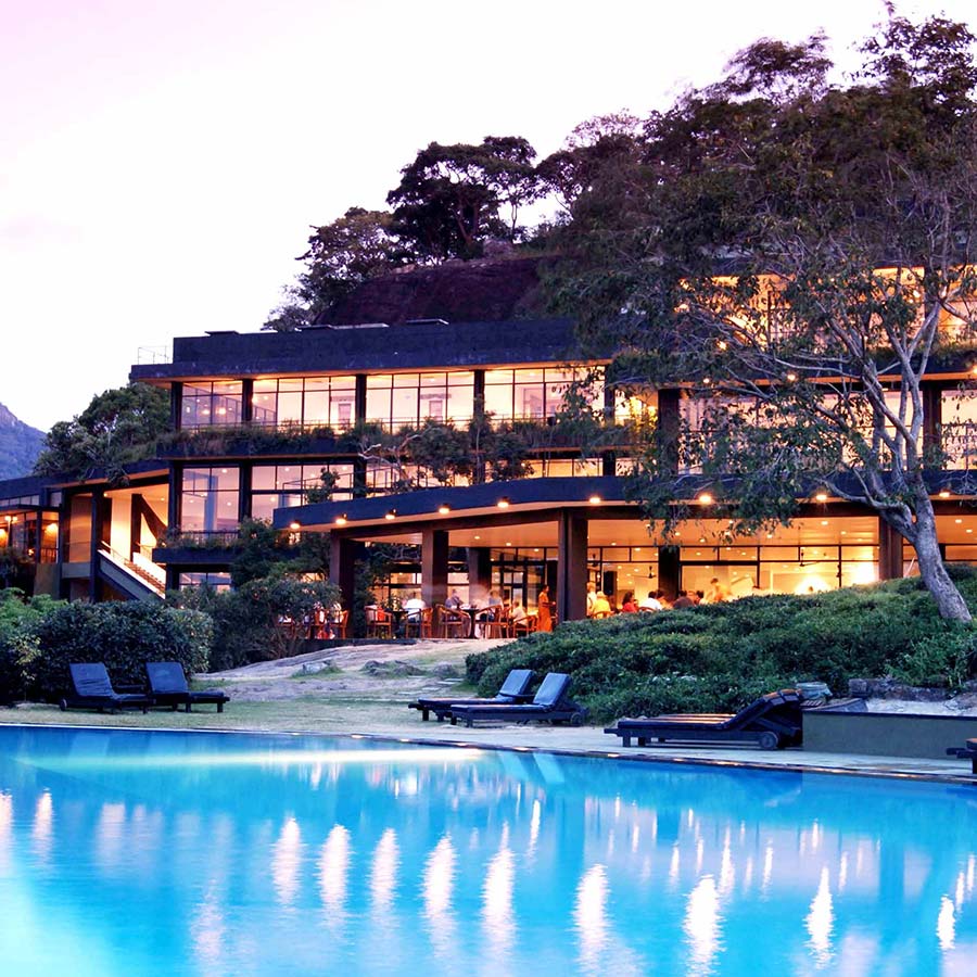 Swimming Pool of Hotel in Kandalama