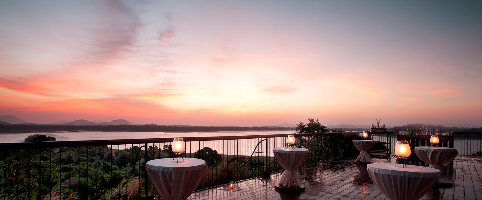 Panoramic View of Hotel in Dambulla