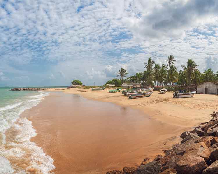 Kalpitiya Beach on a Sunny Day