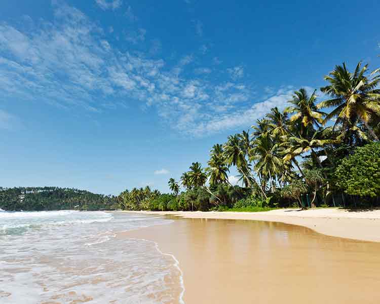 Waves Crashing at Kalutara Beach