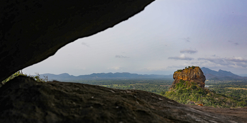 Sigiriya from the Pidurangala