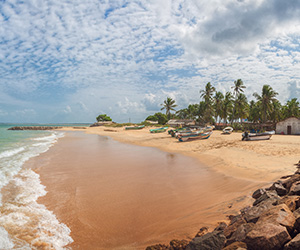 Beach Views of a Sri Lankan Beach