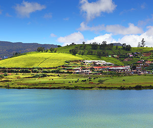View of a Lake in Nuwara Eliya