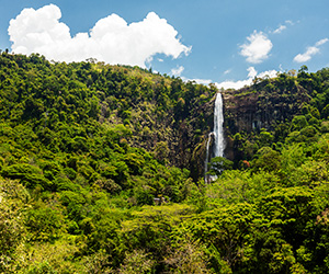 Waterfall in Nuwara Eliya
