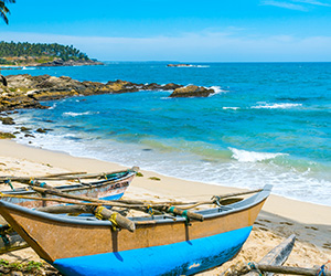 Fishing Boats in the Beach